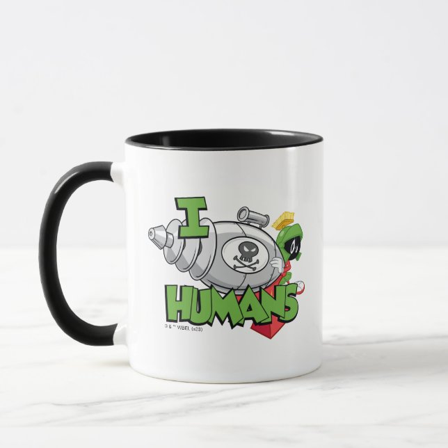 Mug MARVIN THE MARTIAN™ I Laser Humains (Gauche)