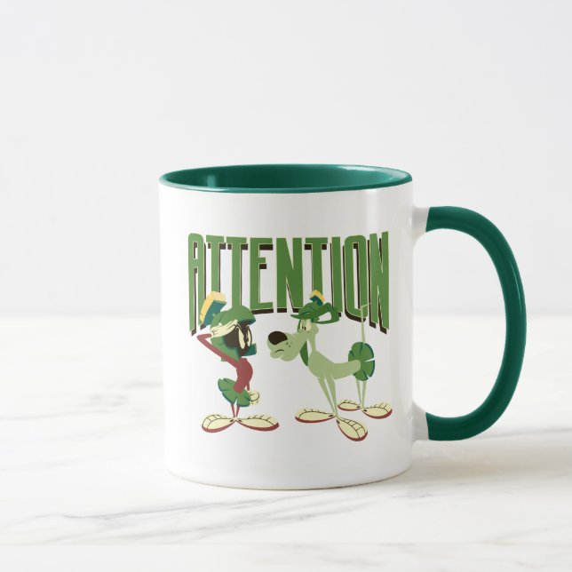 Mug MARVIN THE MARTIAN™ & K-9 "Attention" (Droite)