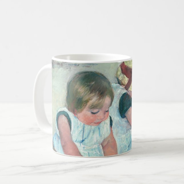 Mug Mary Cassatt - Enfants jouant sur la plage (Devant gauche)