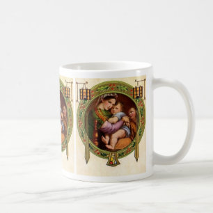 Mug Mary et Jésus avec le houx