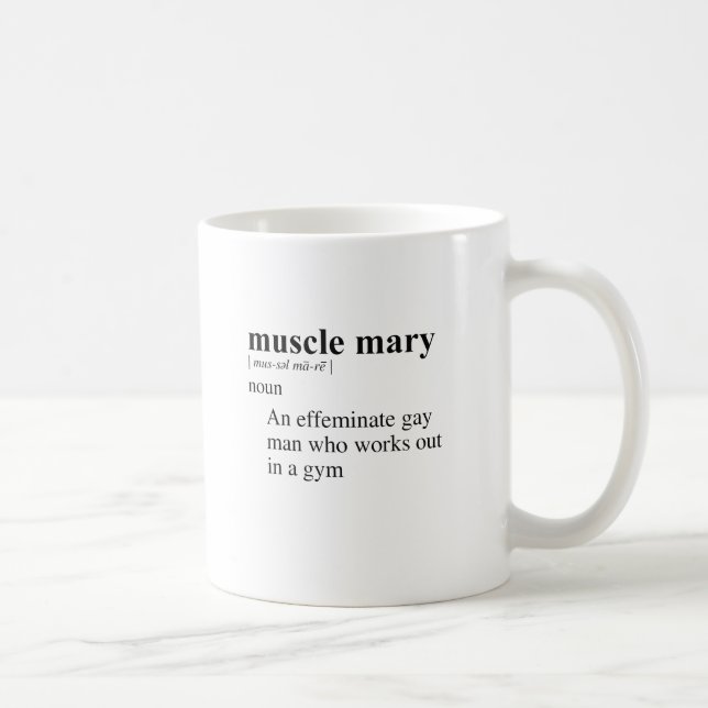 MUG MARY LA MUSCLÉE (Droite)