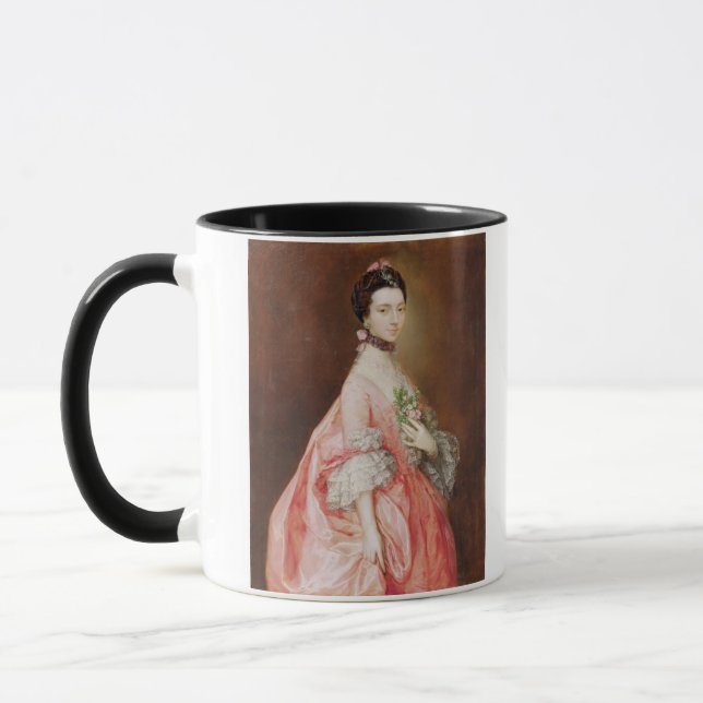 Mug Mary peu, plus défunte Madame Carr (huile sur la (Gauche)