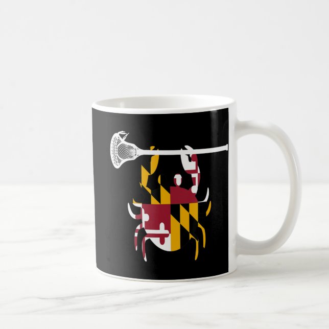 Mug Maryland Crab Lacrosse Boys Stick LAX Sister Broth (Droite)