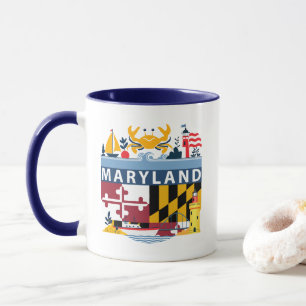 Mug Maryland, États-Unis d'Amérique