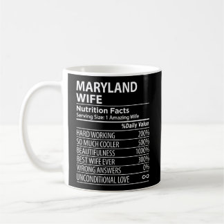 Mug Maryland Md Nutrition Fiches État Usa
