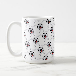 Mug Mascotte Balle de Football qui Rit