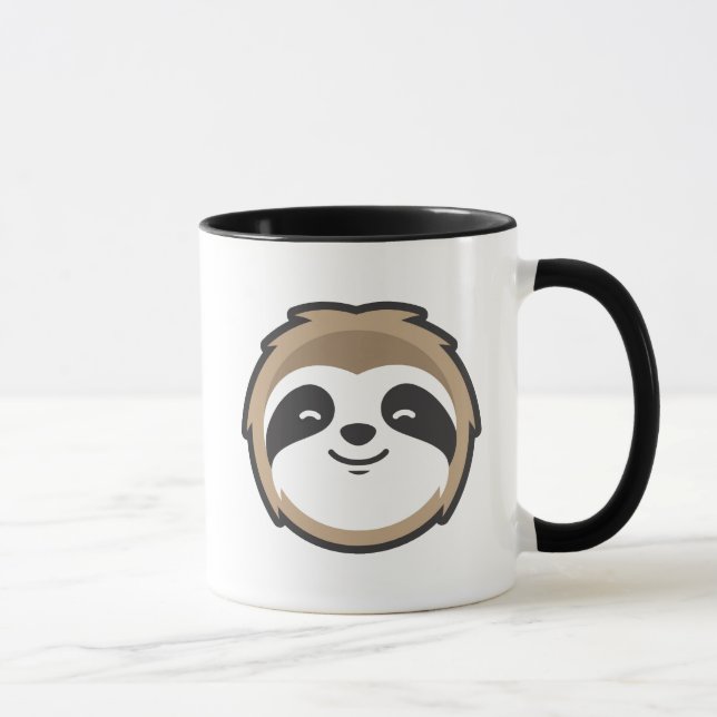 Mug Mascotte de paresse (Droite)