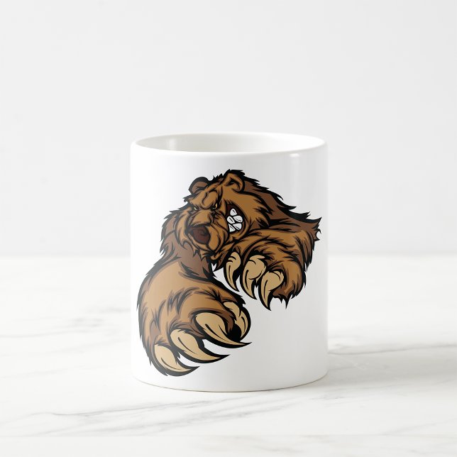 Mug Mascotte Griffe d'Ours Grizzly (Créateur téléchargé)