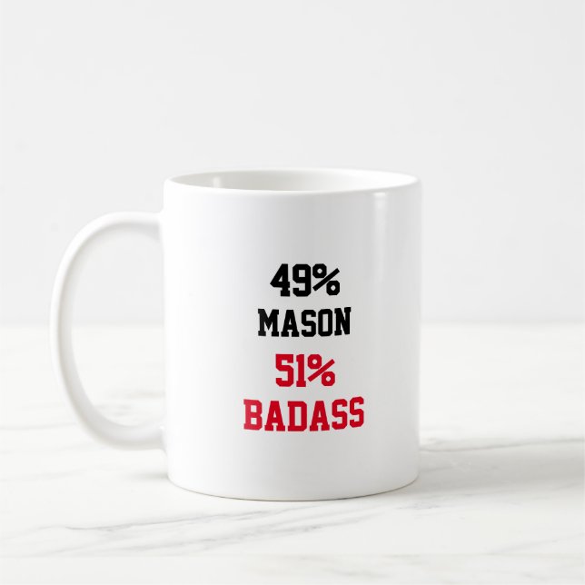 Mug Mason Badass (Gauche)