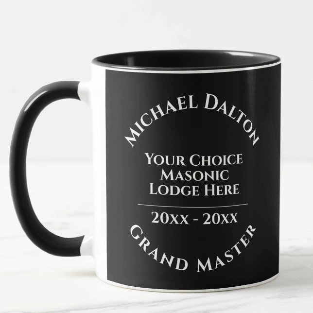 Mug Masonic Grand Master (Créateur téléchargé)