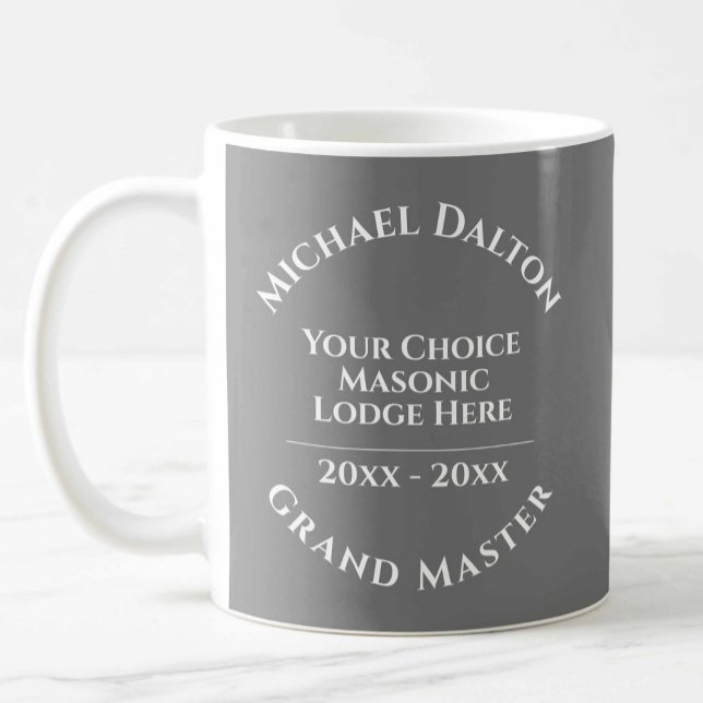 Mug Masonic Grand Master (Créateur téléchargé)