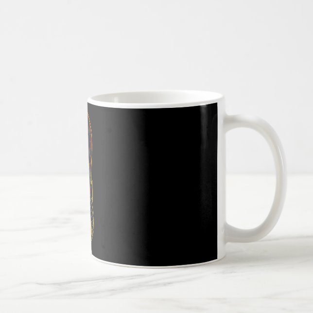 Mug Masque africain puissant du Mois de l'histoire des (Droite)