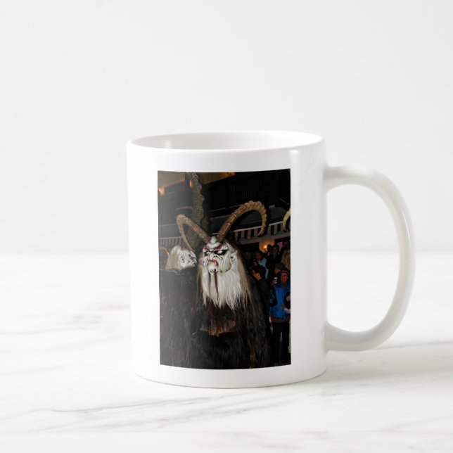 Mug Masque de diable japonais cornu (Droite)