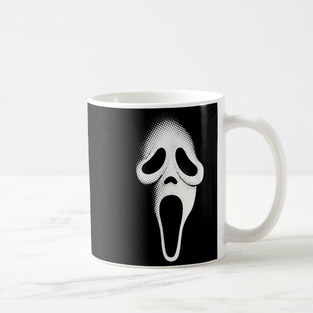 Mug Masque de fête d'Horreur de Visage de Fantôme Effr (Droite)