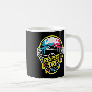 Mug Masque de gardien de hockey Respect The Drip Hocke