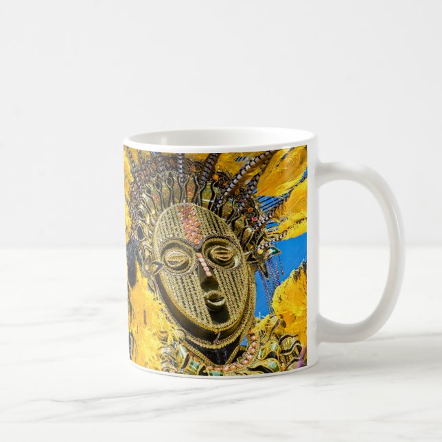 Mug masque de plumes (Droite)