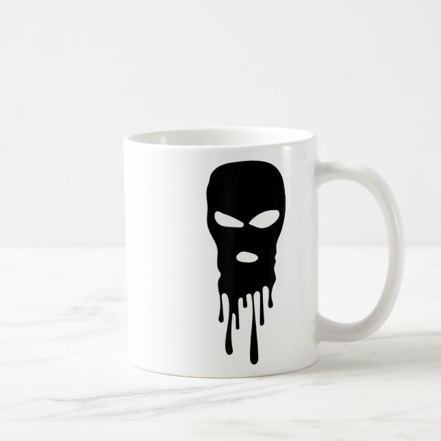 Mug Masque de ski Balaclava Bandit Masque Robber Hip h (Droite)