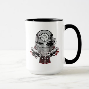 Mug Masque du peloton Deadshot de suicide et art de