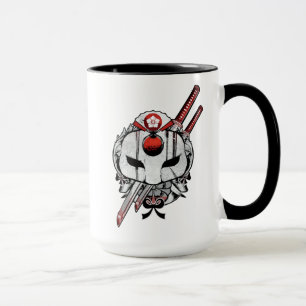 Mug Masque du peloton Katana de suicide et art de