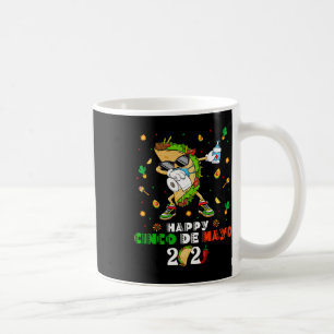 Mug Masque facial Dabbing Taco Cinco De Mayo 2021 Quar