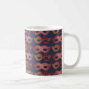 Mug Masques de carnaval de Bourgogne motif