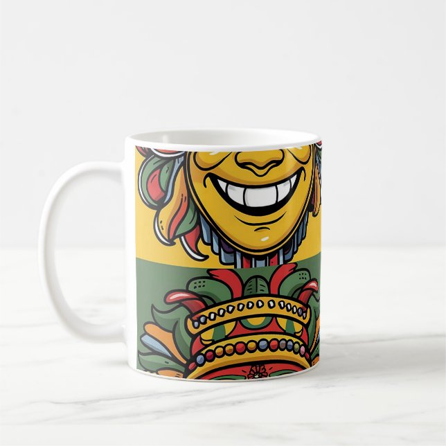 Mug Masques souriants (Gauche)