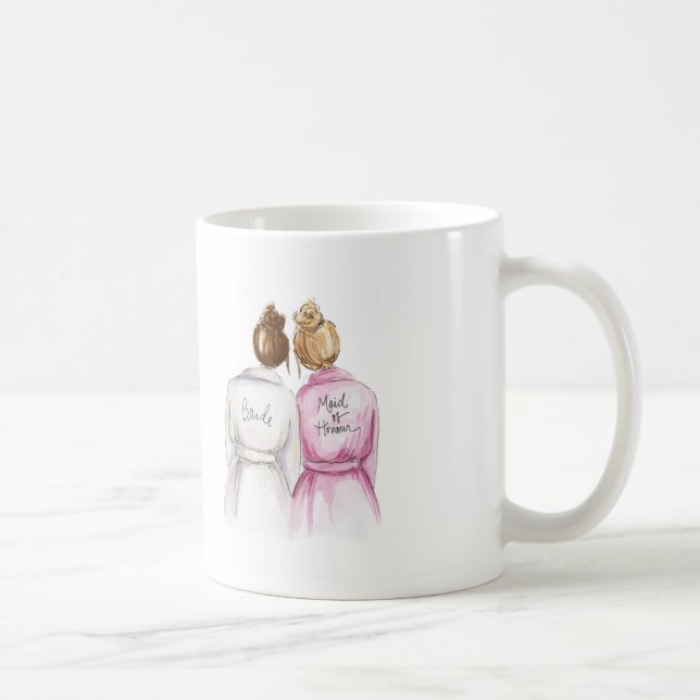 Mug MASQUEZ la jeune mariée auburn DK Bl M de petit (Droite)