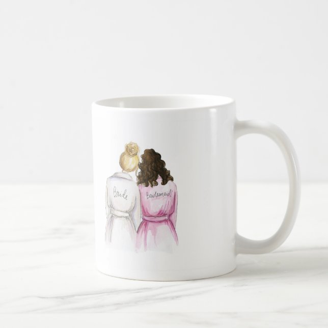 Mug MASQUEZ la nomenclature blonde de boucles de Br de (Droite)