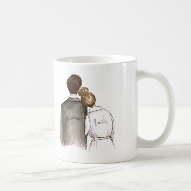 Mug MASQUEZ le garçon d'honneur ARRIÈRE de Br du DK de (Droite)