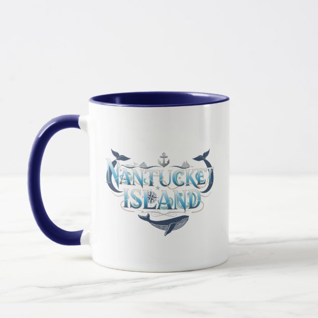 Mug Massachusetts de Nantucket Island (Gauche)