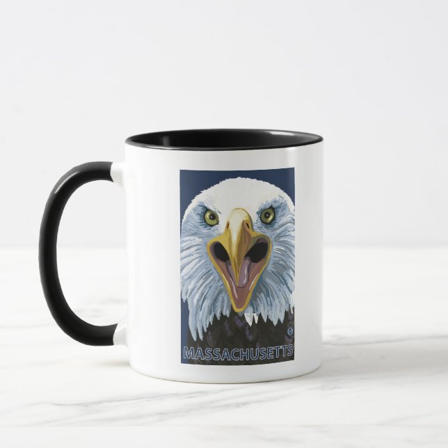 Mug MassachusettsAigle près (Gauche)