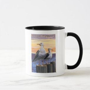 Mug MassachusettsScène des Mouettes de Mer