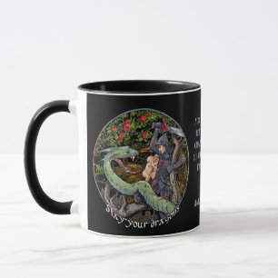Mug Massacrez votre cadeau de Dragons.Personalized.