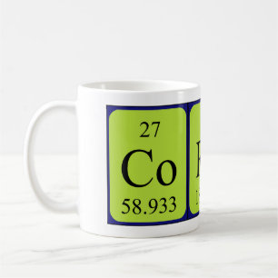 Mug Masse de nom de table périodique Corene
