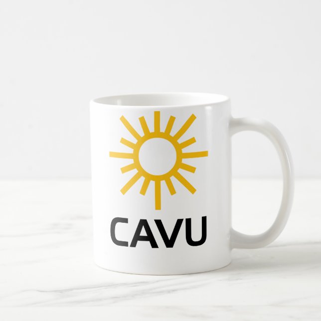 Mug Masselotte ensoleillée CAVU d'aviation (Droite)