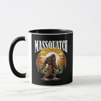 Mug Massquatch Bodybuilder Bigfoot Gymme Humour