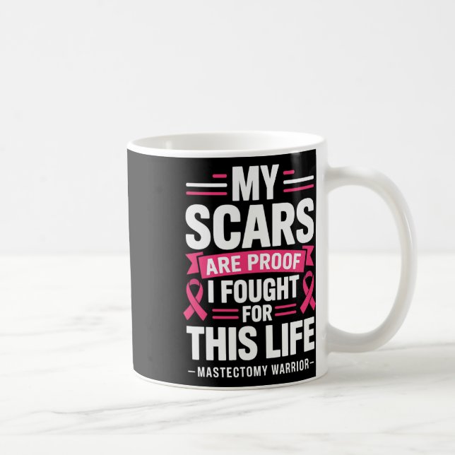 Mug Mastectomie Funny Cancer du sein Femmes (Droite)