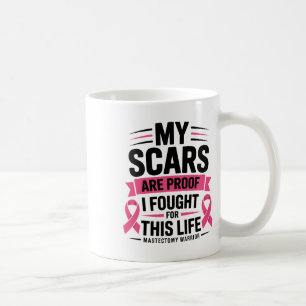 Mug Mastectomie Funny Cancer du sein Survivant