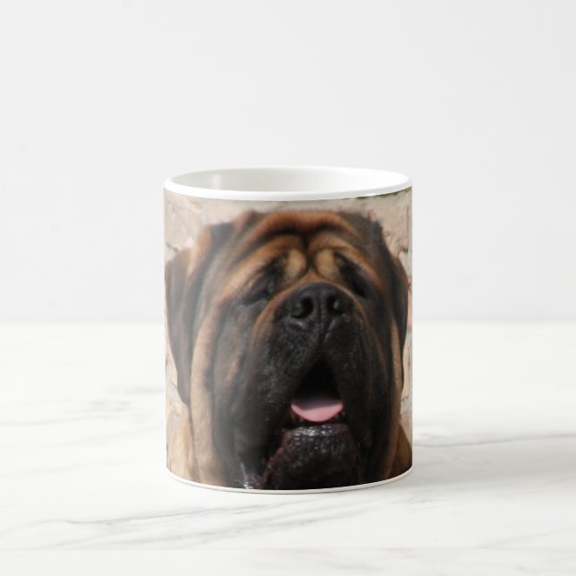 Mug Mastiff Meilleurs amis de la fête des pères  (Centre)