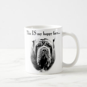 Mug Mastiff napolitain, joyeux visage