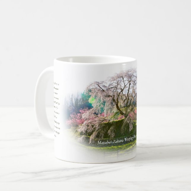 Mug Matabei-Zakura Weeping Cherry Tree (Devant gauche)