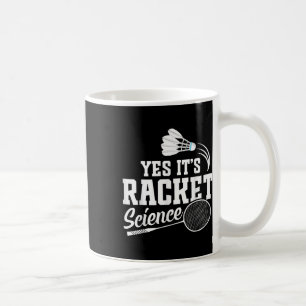 Mug Match de badminton Volant Oui C'est un joueur de b