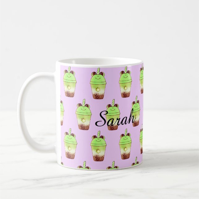 Mug Matcha Buble Thé Lait Thé Grenouille (Gauche)