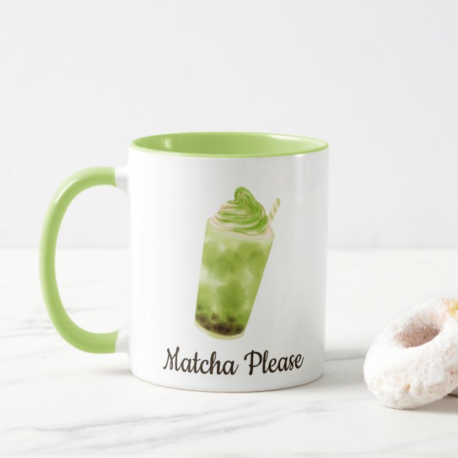 Mug Matcha S'Il Vous Plaît, Matcha (Avec donut)