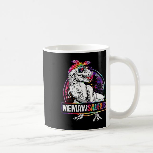 Mug Matchs Famille Memawsaurus Dinosaur Memaw Saurus (Droite)