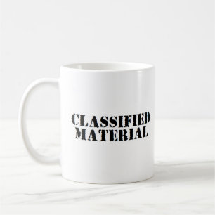 Mug matériel classifié