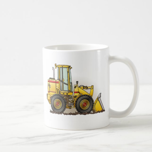 Mug Matériel de construction de chargeur de pneu en (Droite)