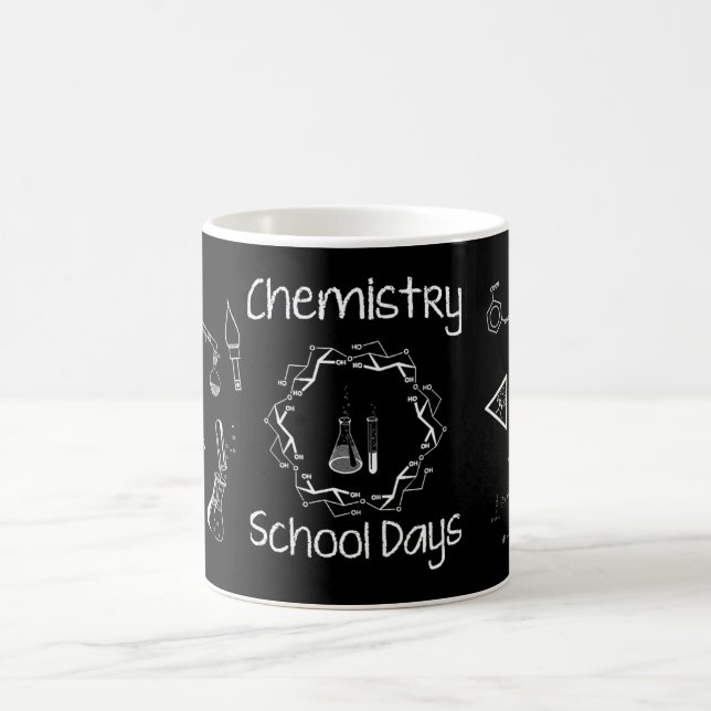 Mug Matériel de laboratoire de chimie ~ Chaleur sur ta (Centre)