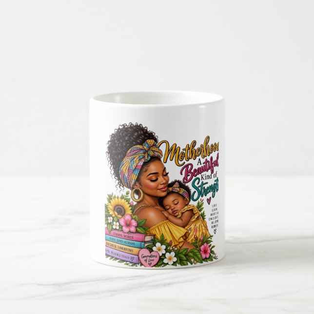 Mug Maternité Belle Douce et Forte (Centre)