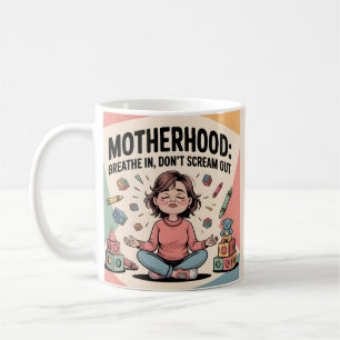 Mug Maternité Respirer Dans L'art Calme